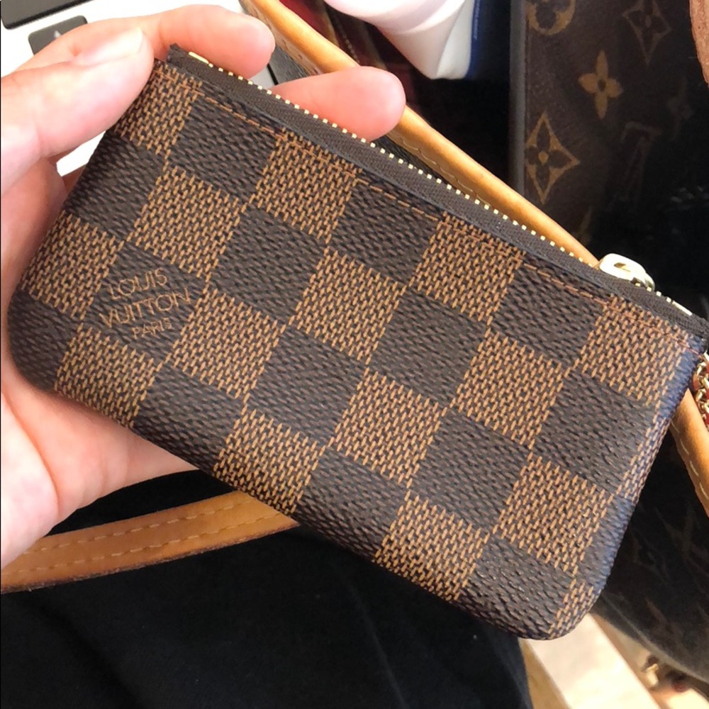 Louis Vuitton keychain wallet